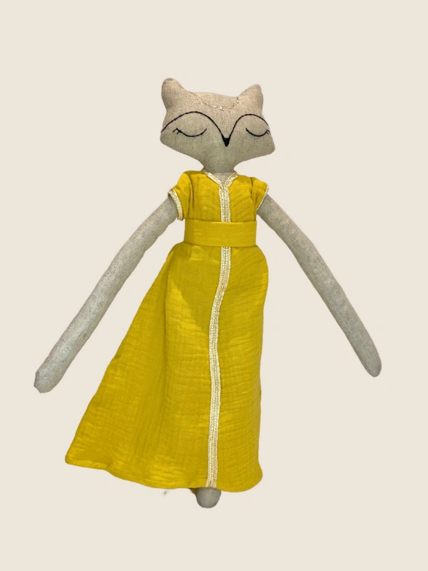 ETO- Poupée de renard Renard Poupée Mignon Style Doux En Peluche